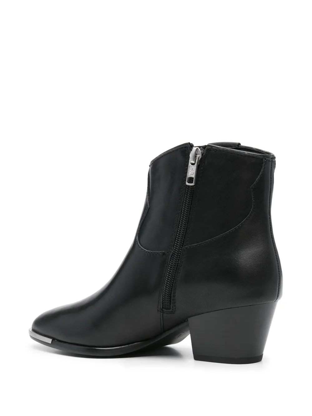Ash 50mm leather boots Black