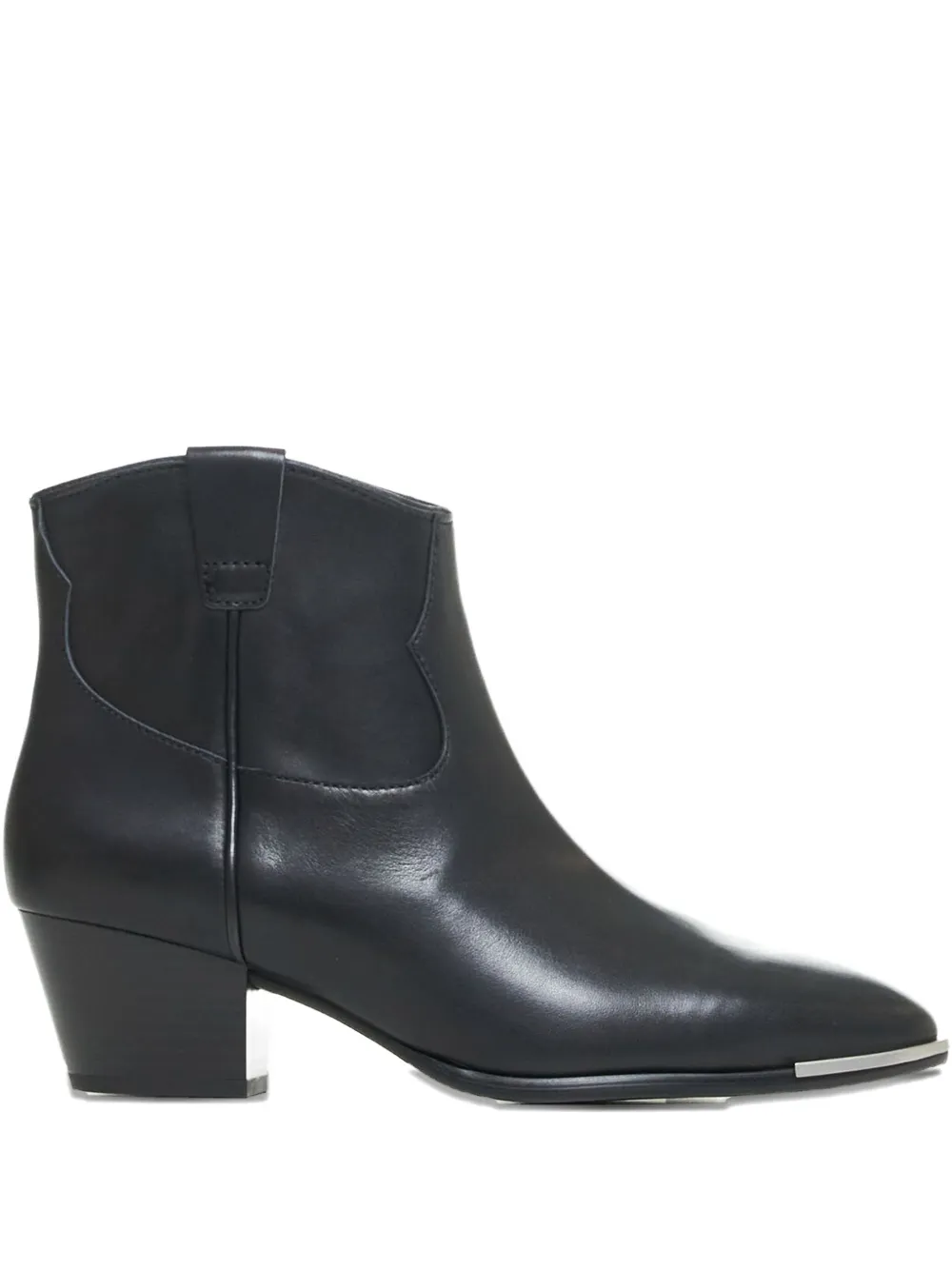 Ash 50mm leather boots Black