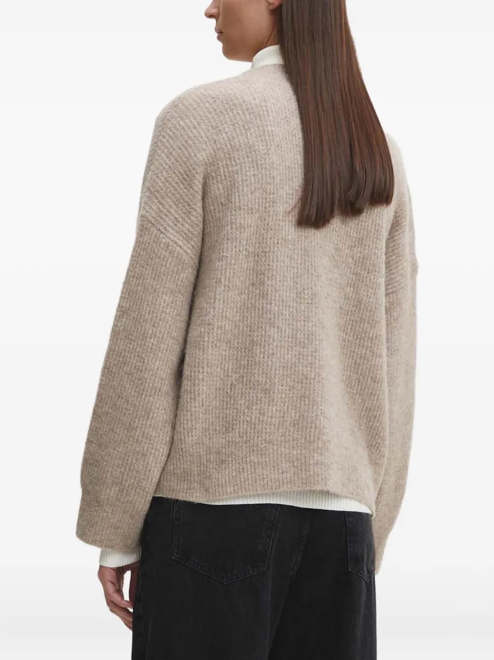 Gestuz Alpha Gz V-neck Sweater In Brown