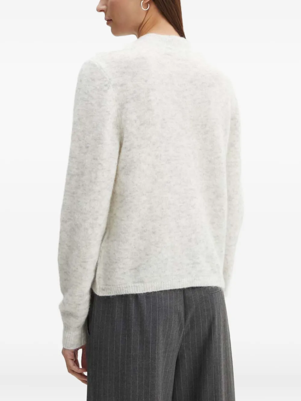 Gestuz Buttoned Sweater In White
