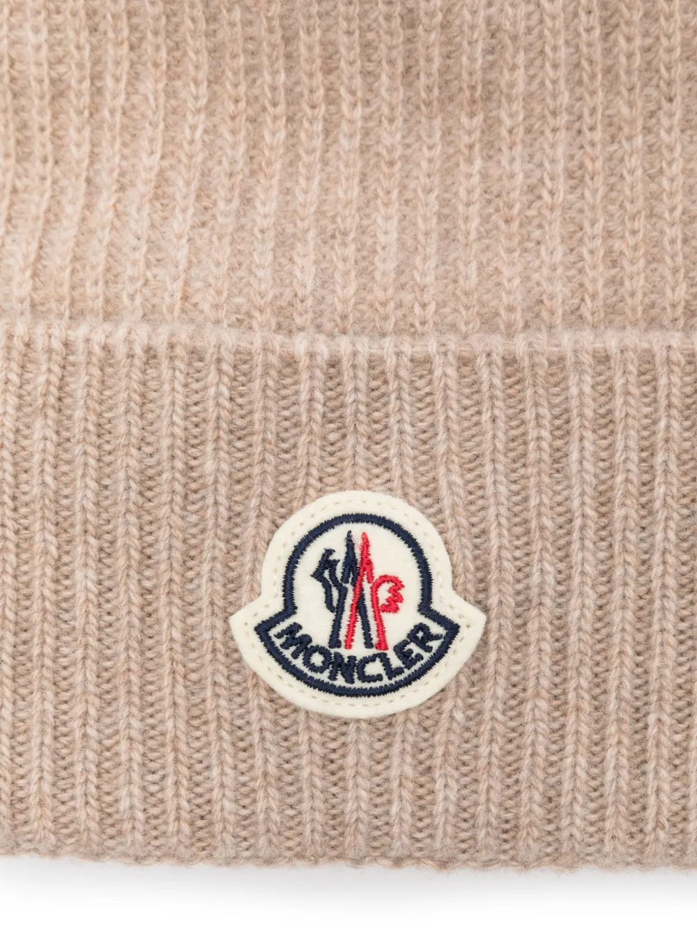 Moncler hat cream hot sale