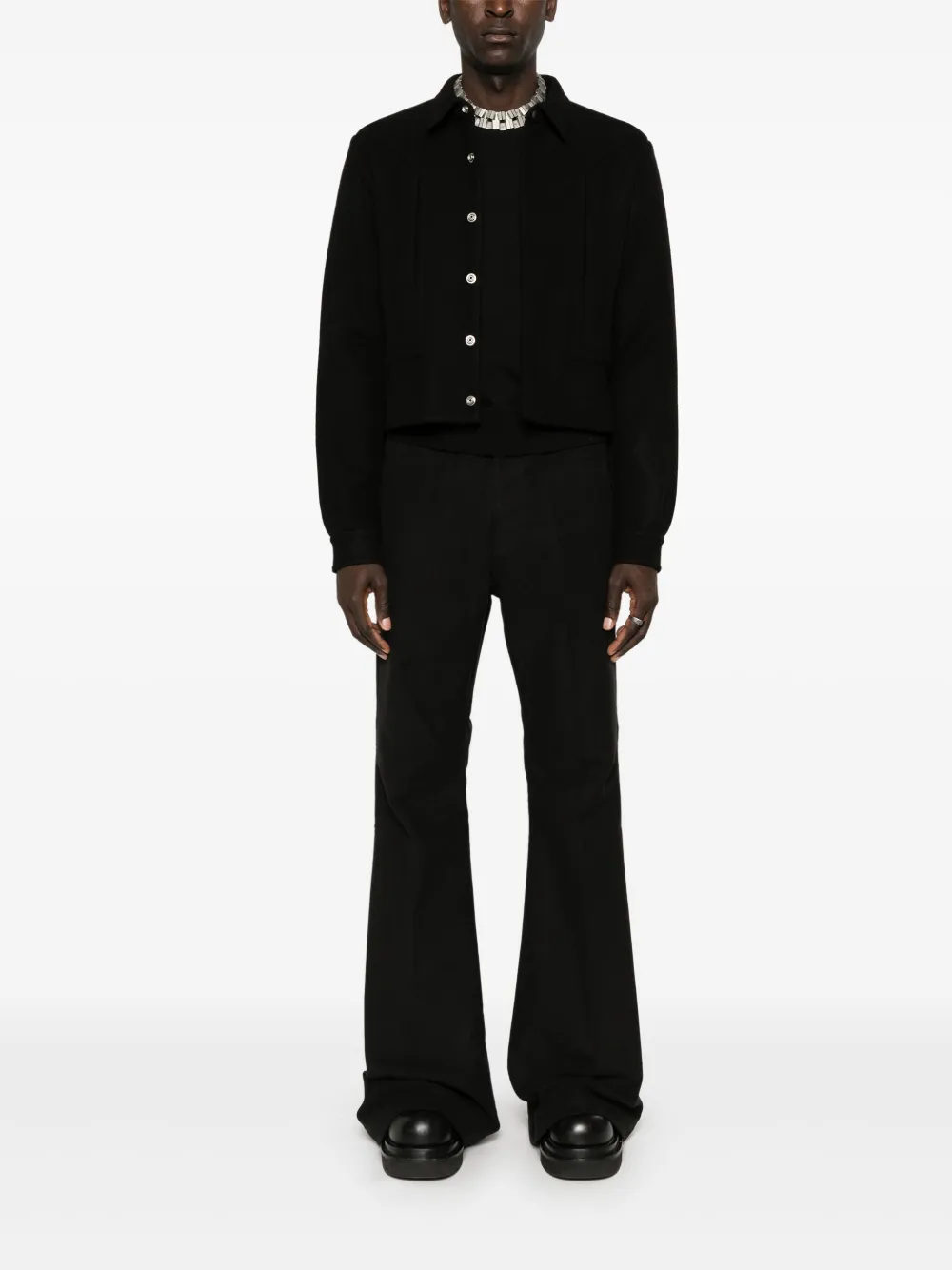 rickowens Rick Owens Sweater met ronde hals - Zwart