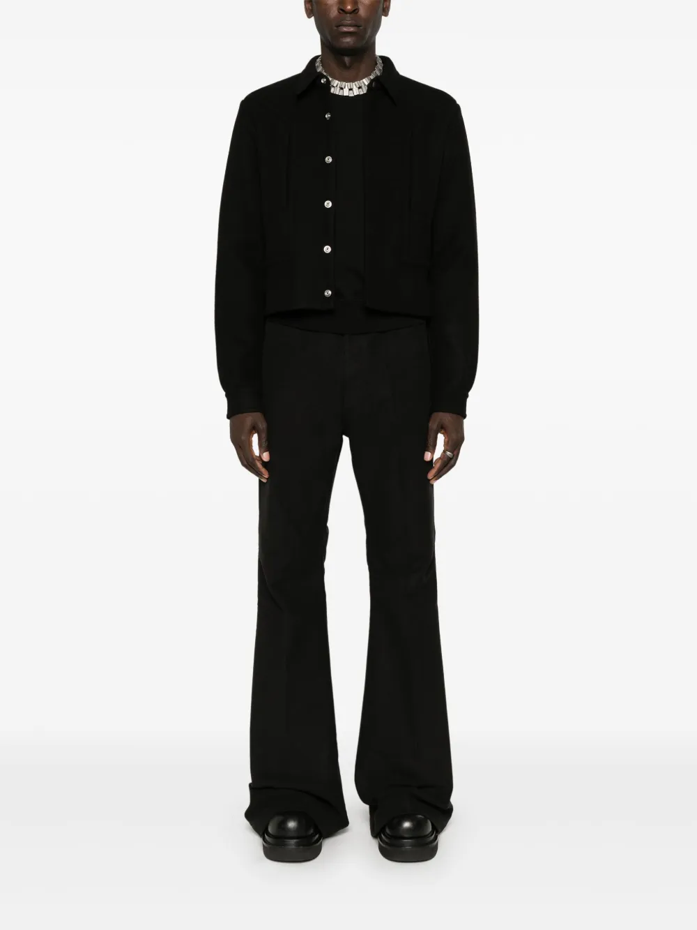 Rick Owens Alice Strobe jacket - Zwart