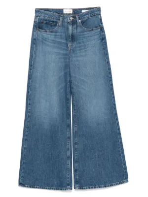 MM6 Maison Margiela ワイドジーンズ | ブルー | FARFETCH JP