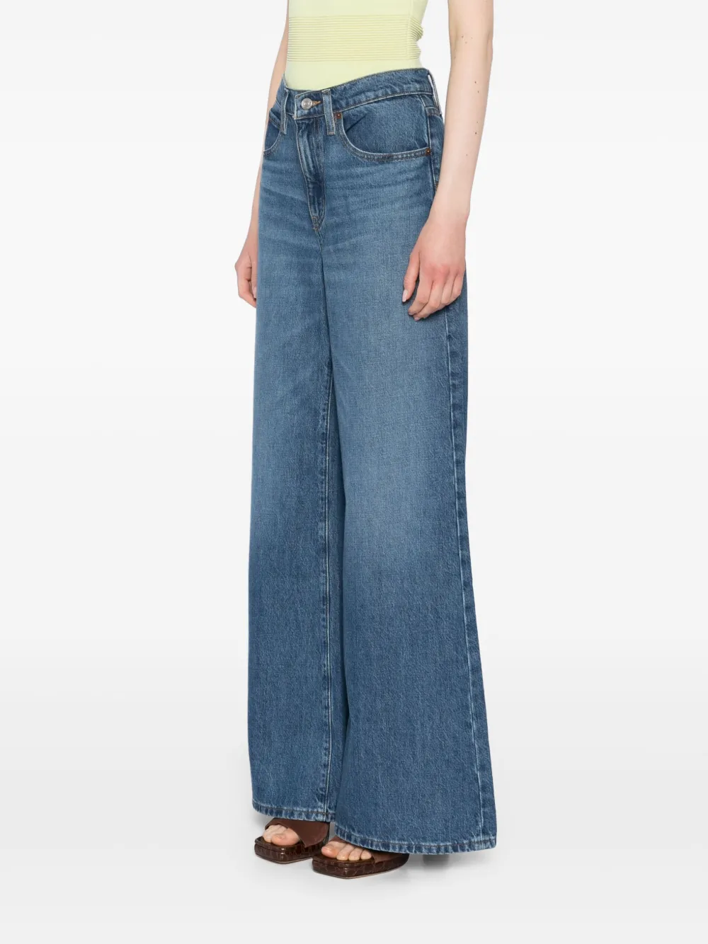 FRAME Jeans Easy a gamba ampia