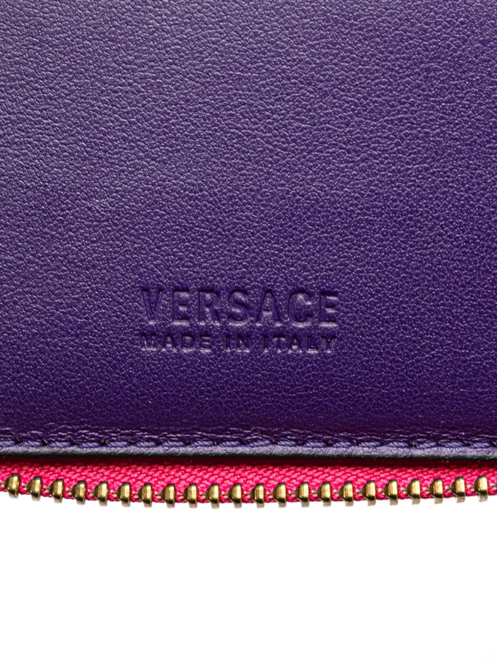 Affordable Versace 2010-2023 Medusa Leather Wallet small wallets Women