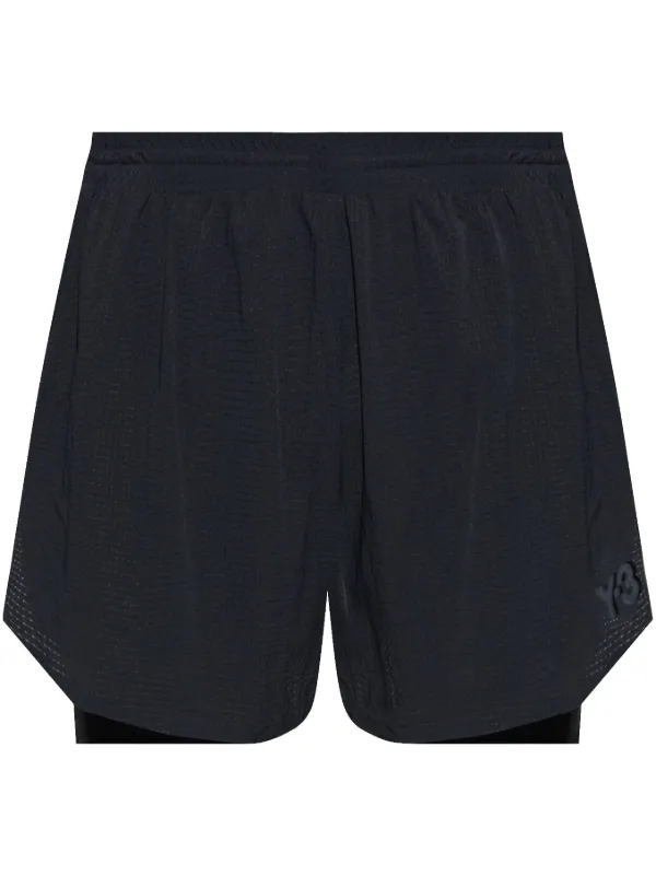 Y-3 トラックショーツ | ブラック | FARFETCH JP 