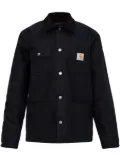 Carhartt WIP logo-patch shirt jacket - Black