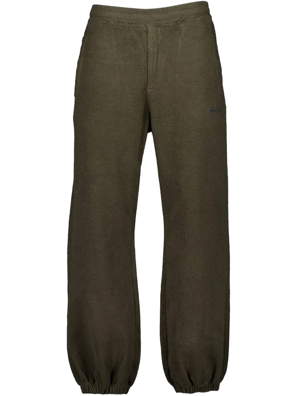 Alexander McQueen Broek met logo Groen