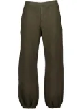 Alexander McQueen logo trousers - Green