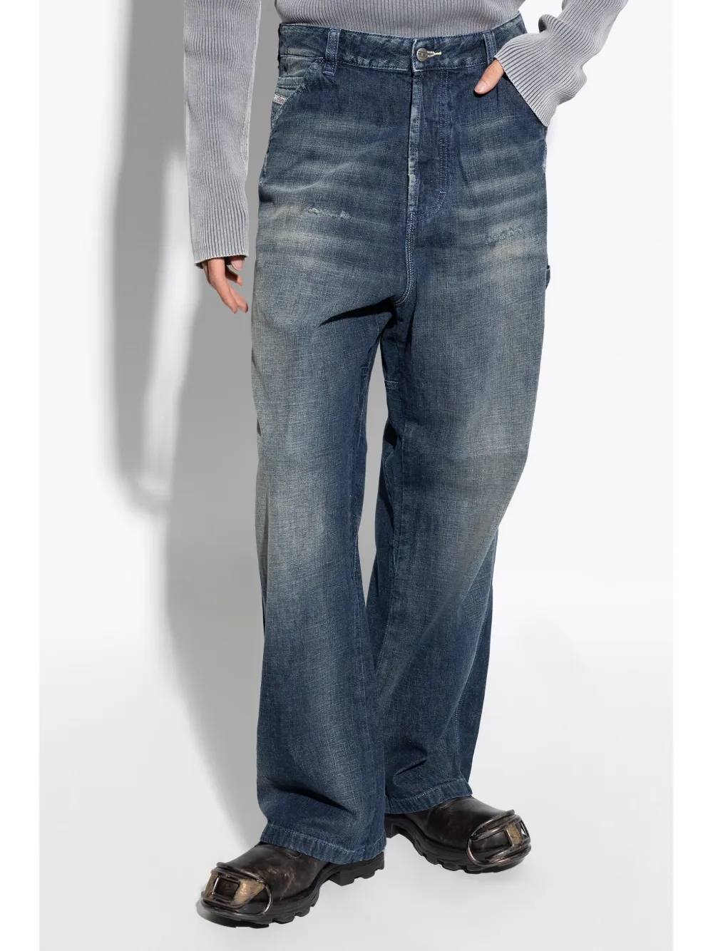 Diesel D-Livery jeans Blauw
