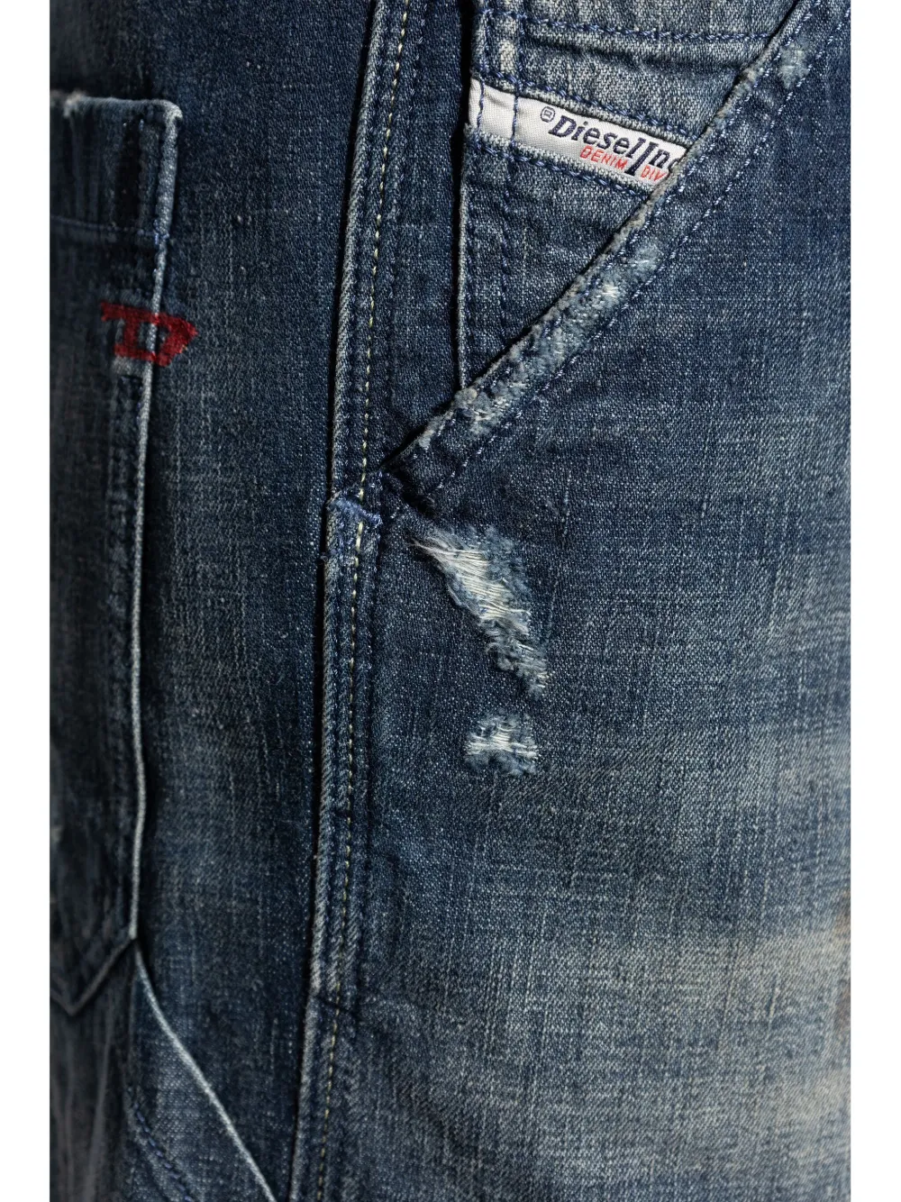 Diesel D-Livery jeans Blauw