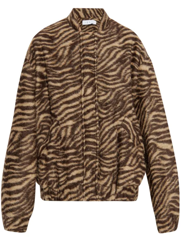 IRO Lauane Jacket Brown FARFETCH CA