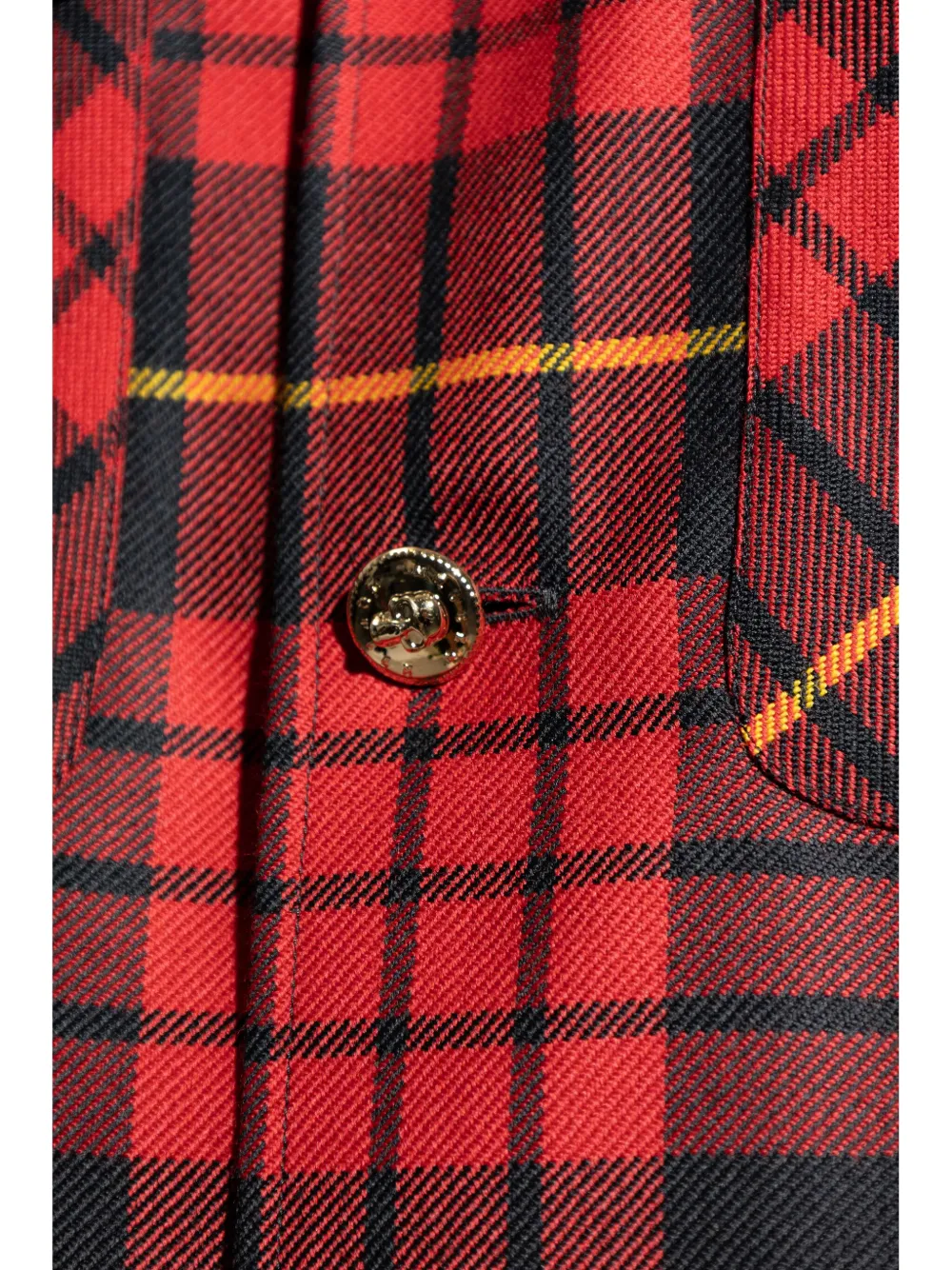 Cheap Alexander McQueen distressed Macqueen tartan shirt Men