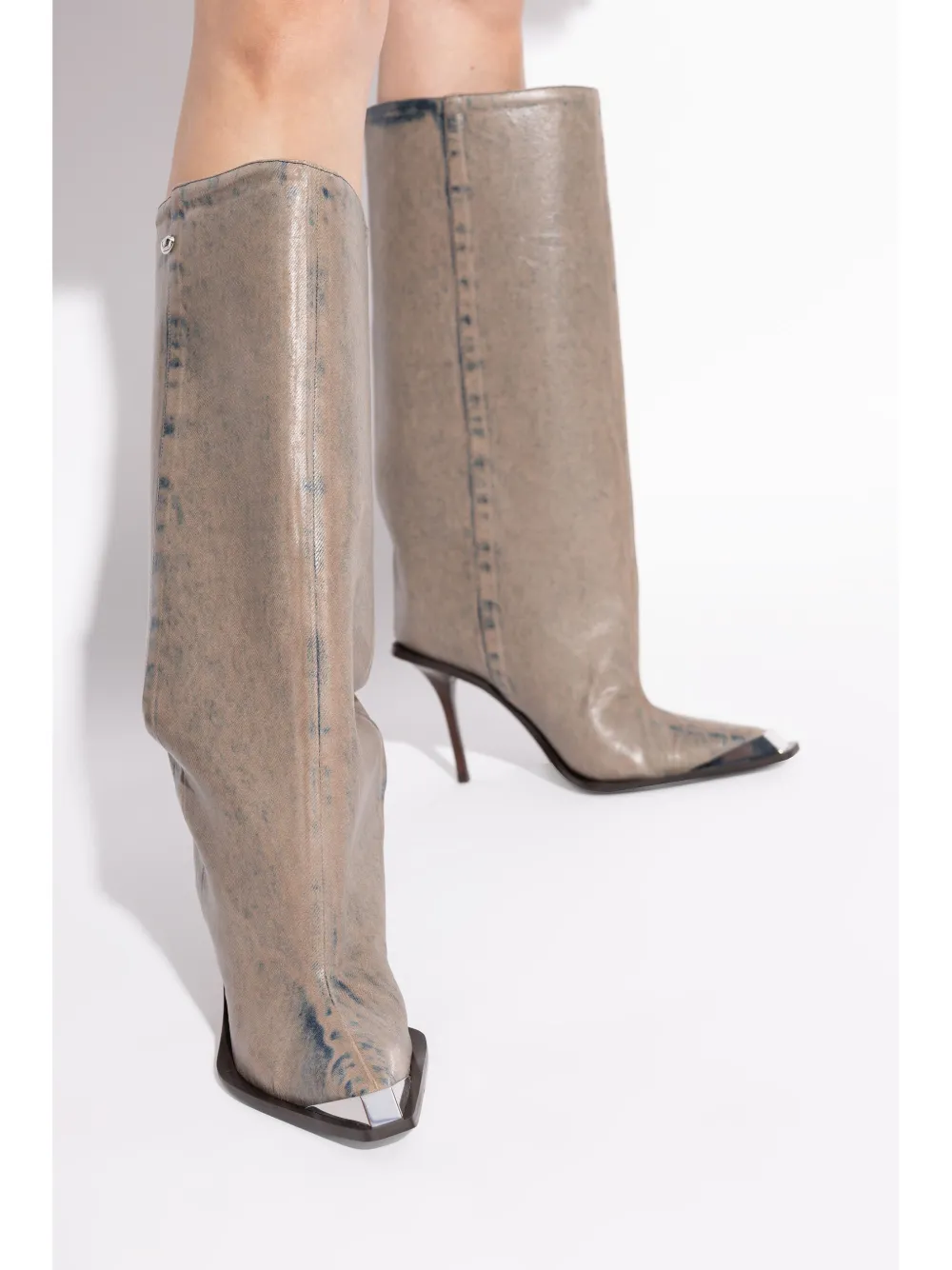 Diesel 110mm Tona boots - Beige