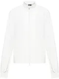 Y-3 zip-up jacket - White