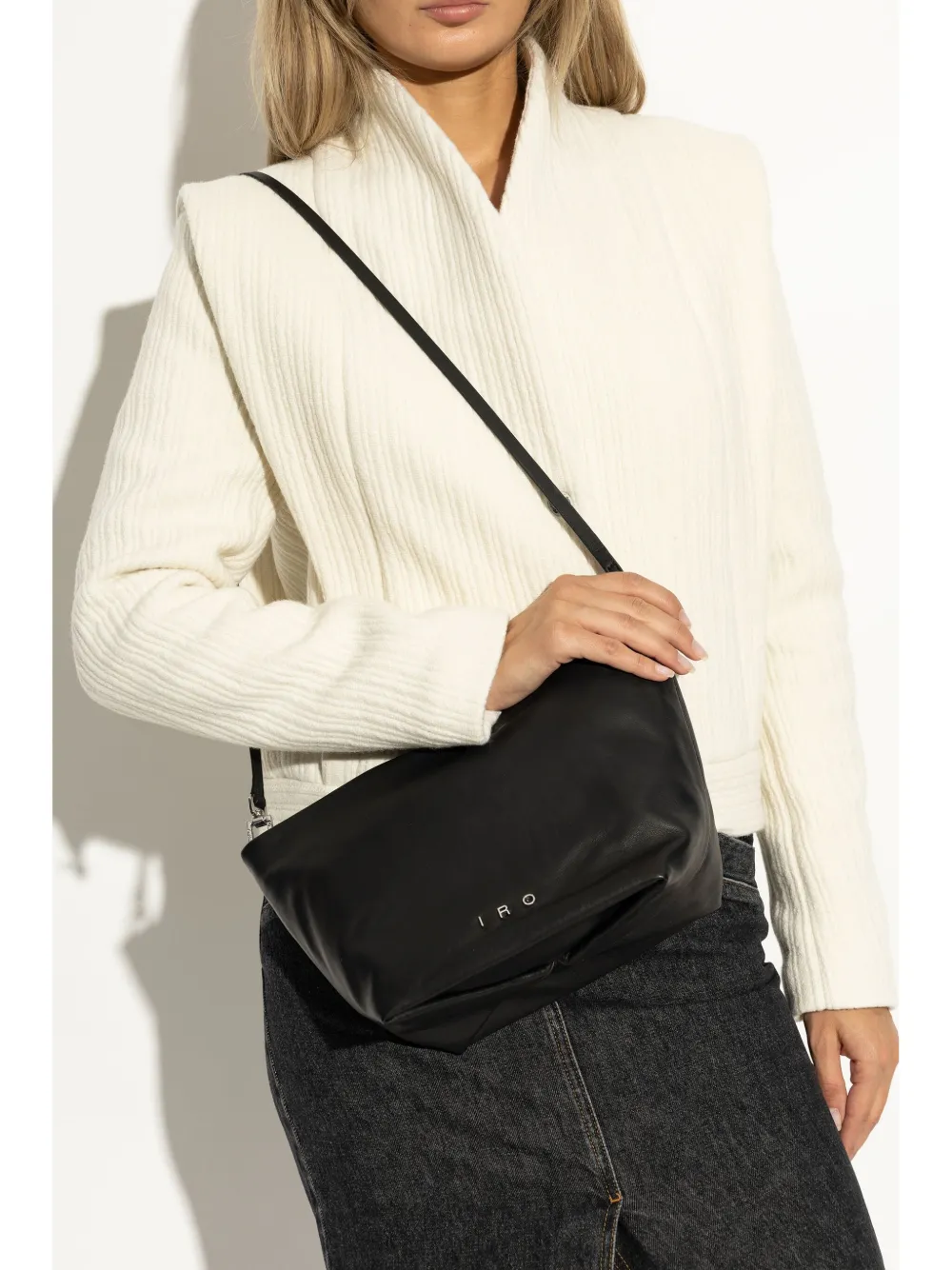 IRO Neobel crossbodytas - Zwart