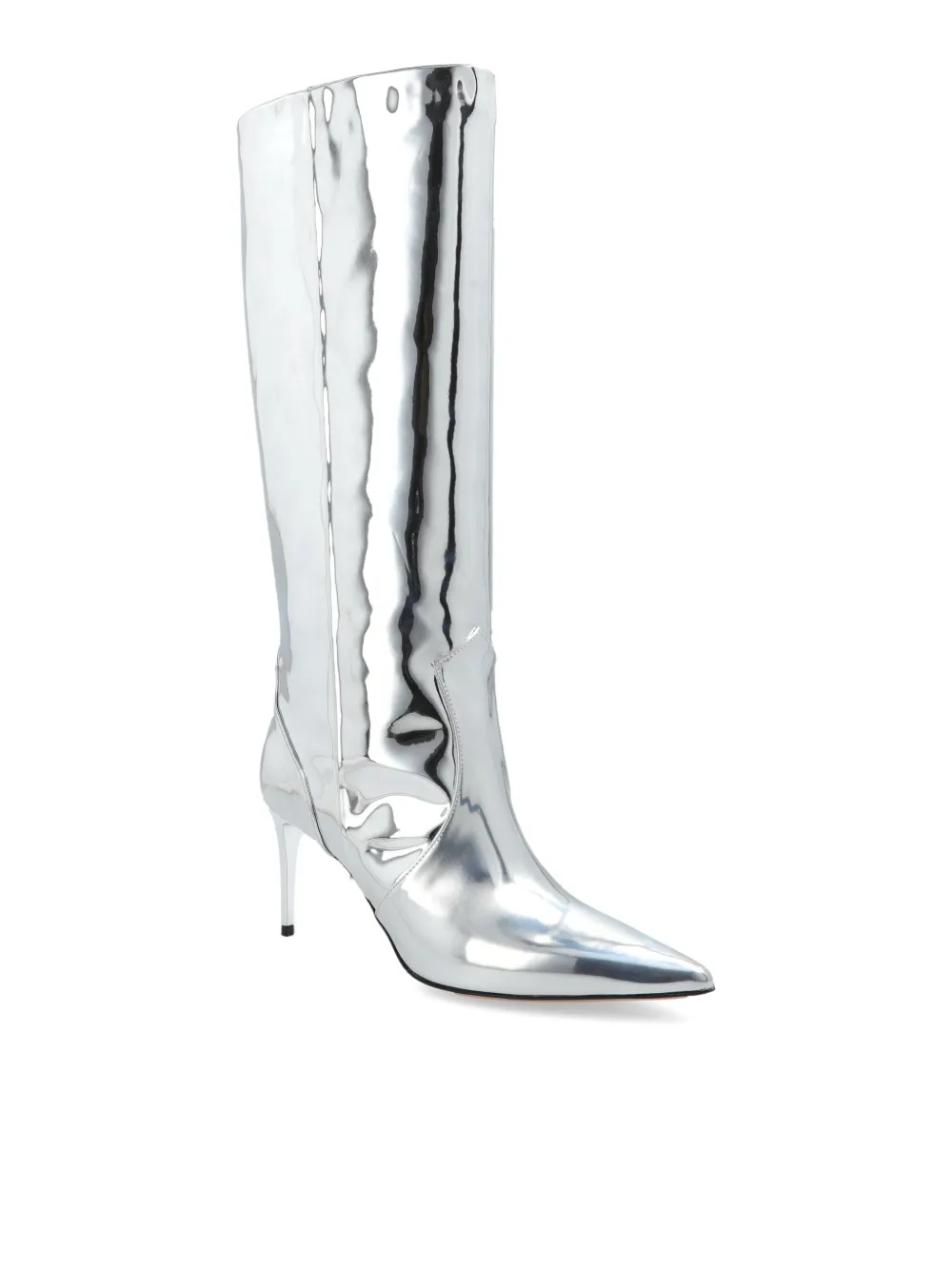 IRO 85mm Davyn boots Silver