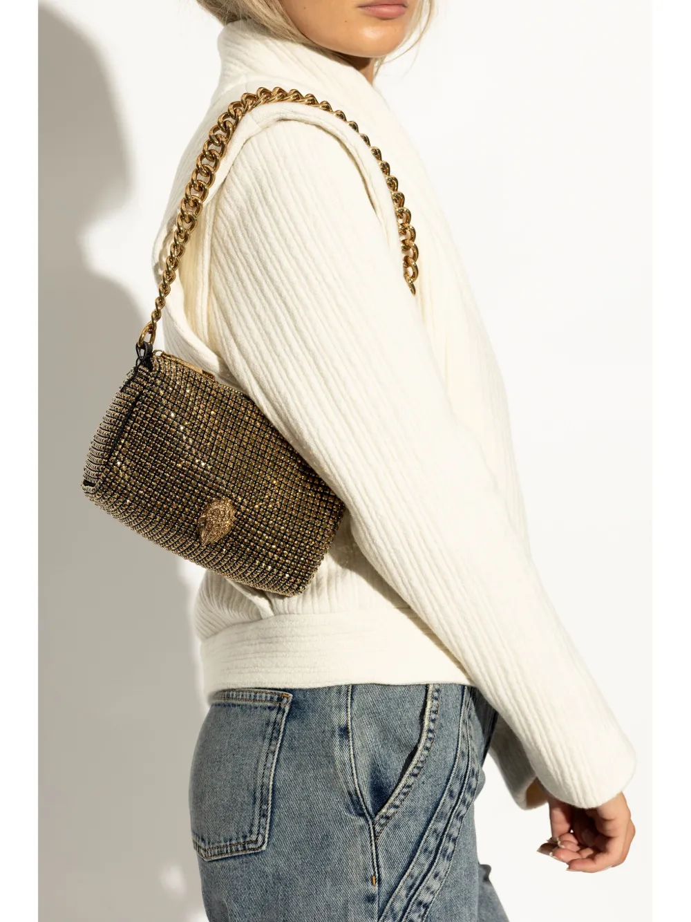 Kurt Geiger London Party Eagle clutch - Goud