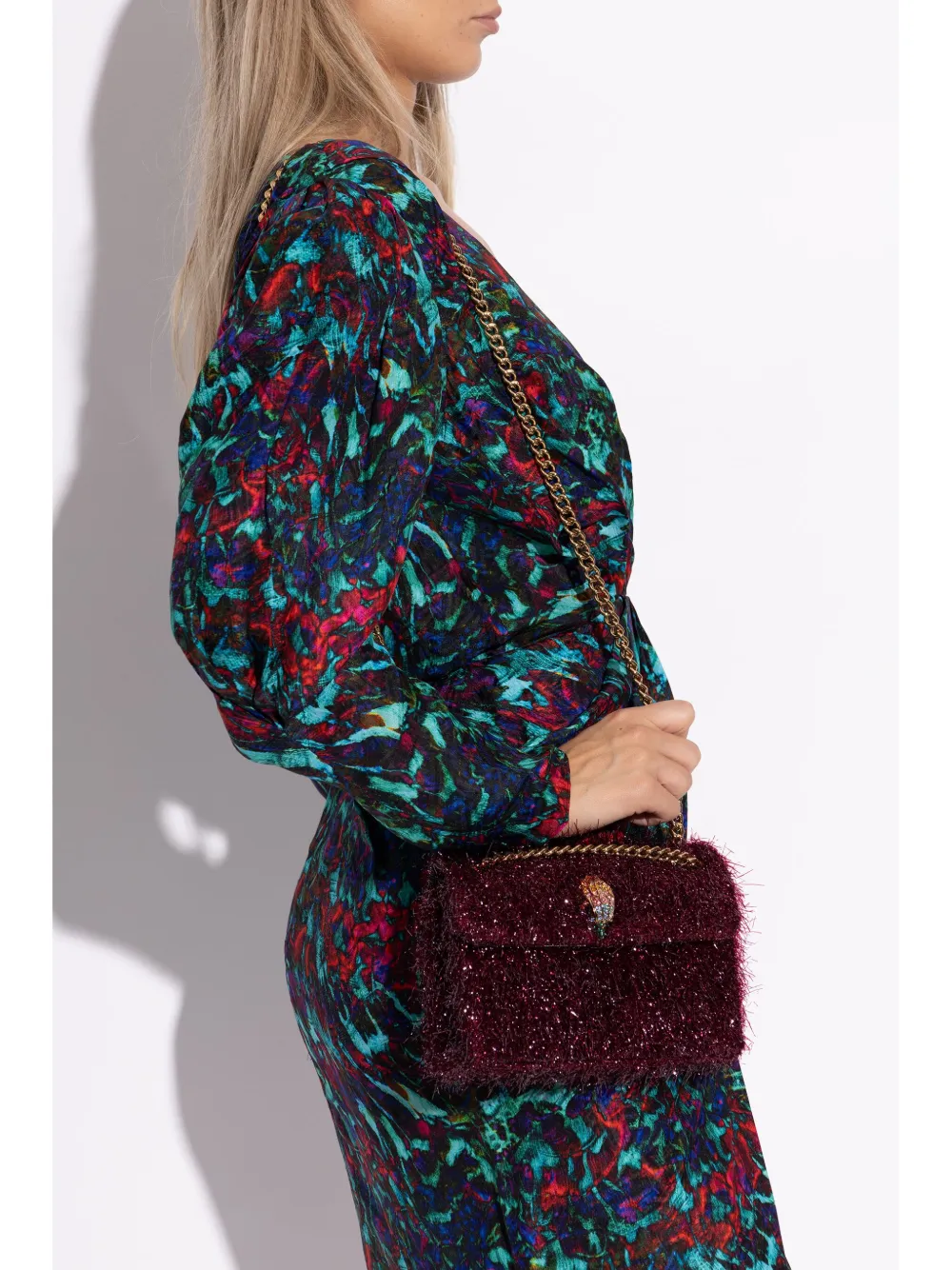 Kurt Geiger London Kleine Tinsel crossbodytas - Rood