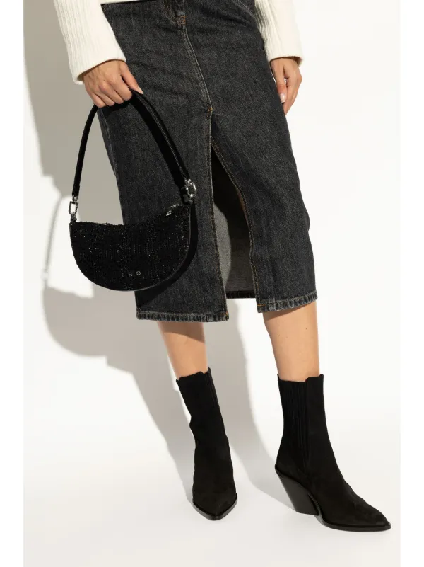 IRO Iri Arc Shoulder Bag | Black | FARFETCH