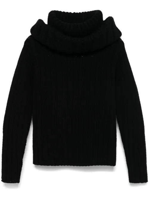 Pull à col oversize - Alexander McQueen - Modalova