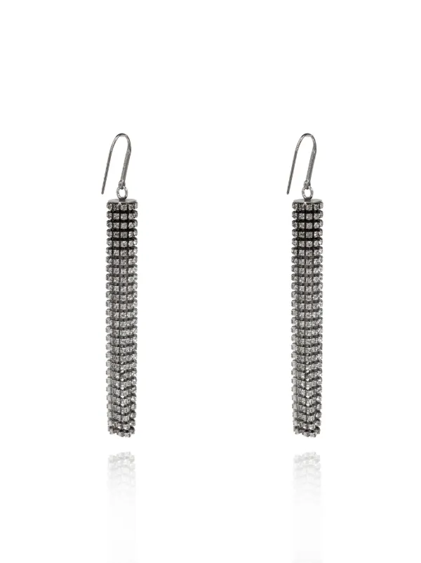 【Isabel Marant】Embrace クリスタル ピアス ISABEL MARANT クリスタル ピアス | シルバートーン | FARFETCH JP