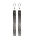 ISABEL MARANT crystal-embellished earrings - Silver