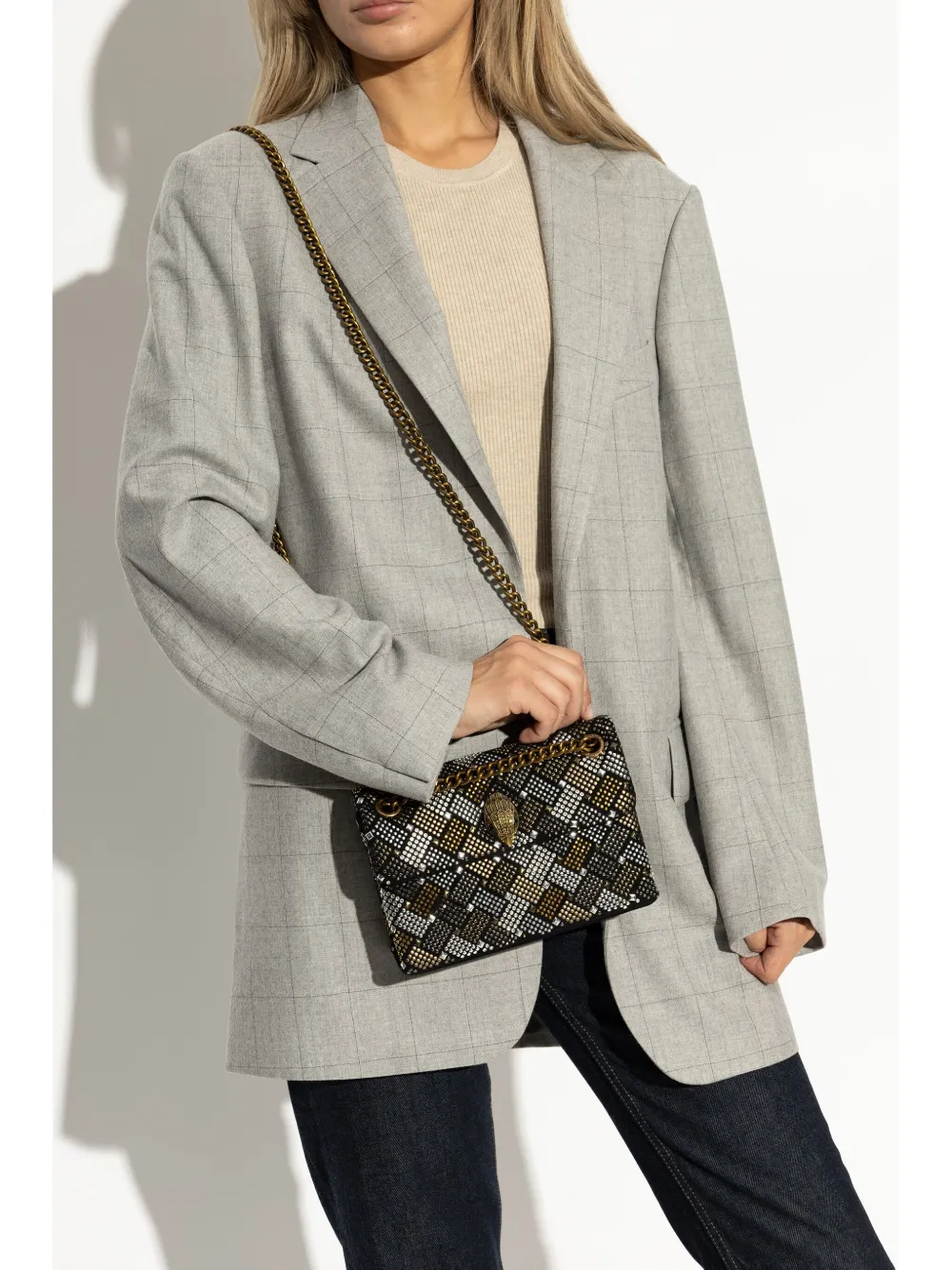 Kurt Geiger London Kensington mini-crossbodytas - Zwart