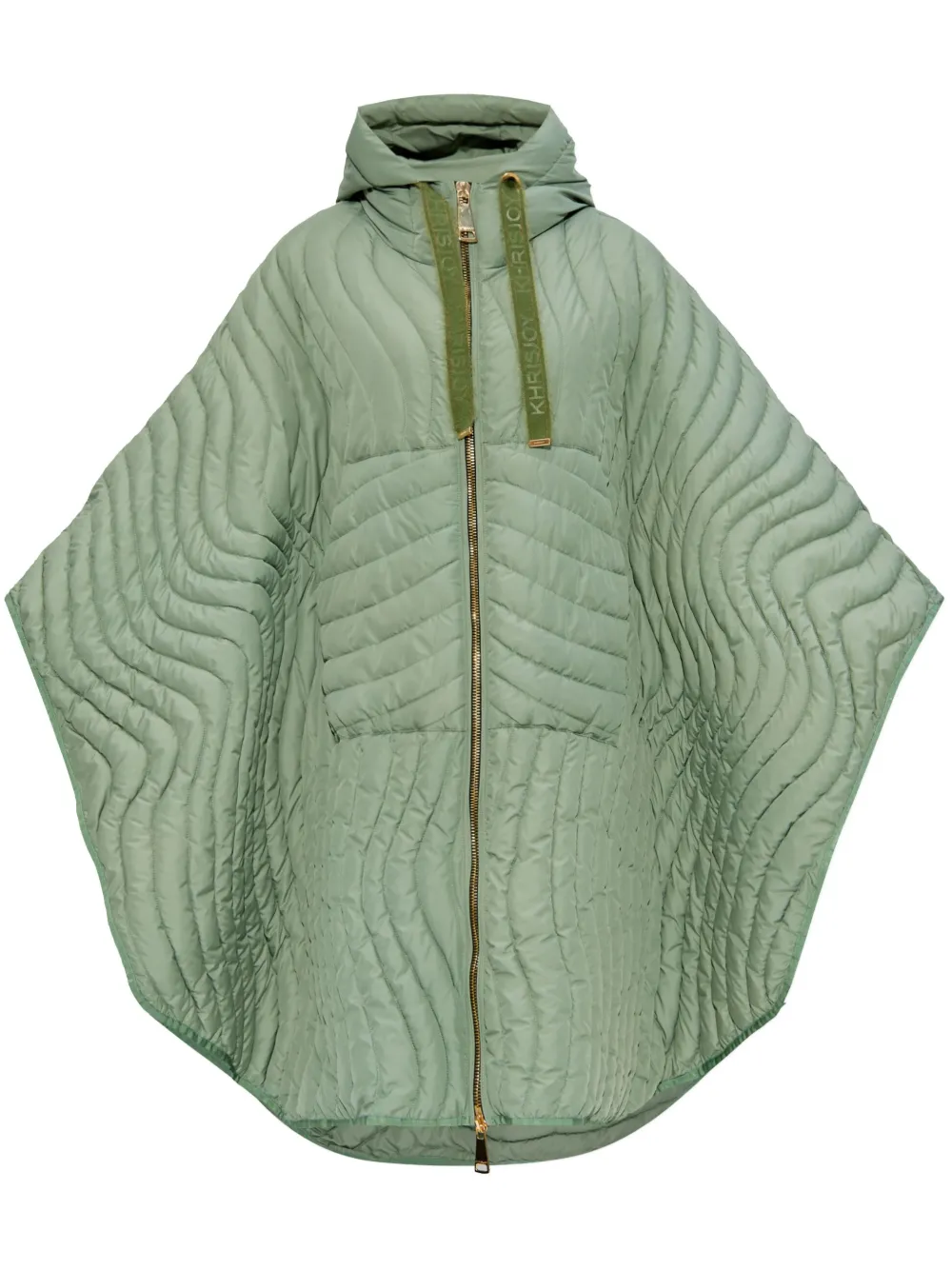 Maje hooded poncho Women