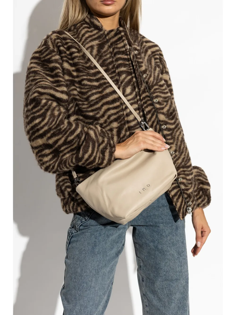 IRO Neobel pouch bag - Beige