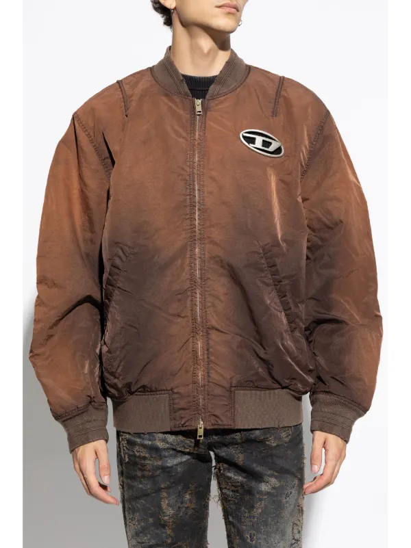 Diesel J-Kepes ボンバージャケット | ブラウン | FARFETCH JP