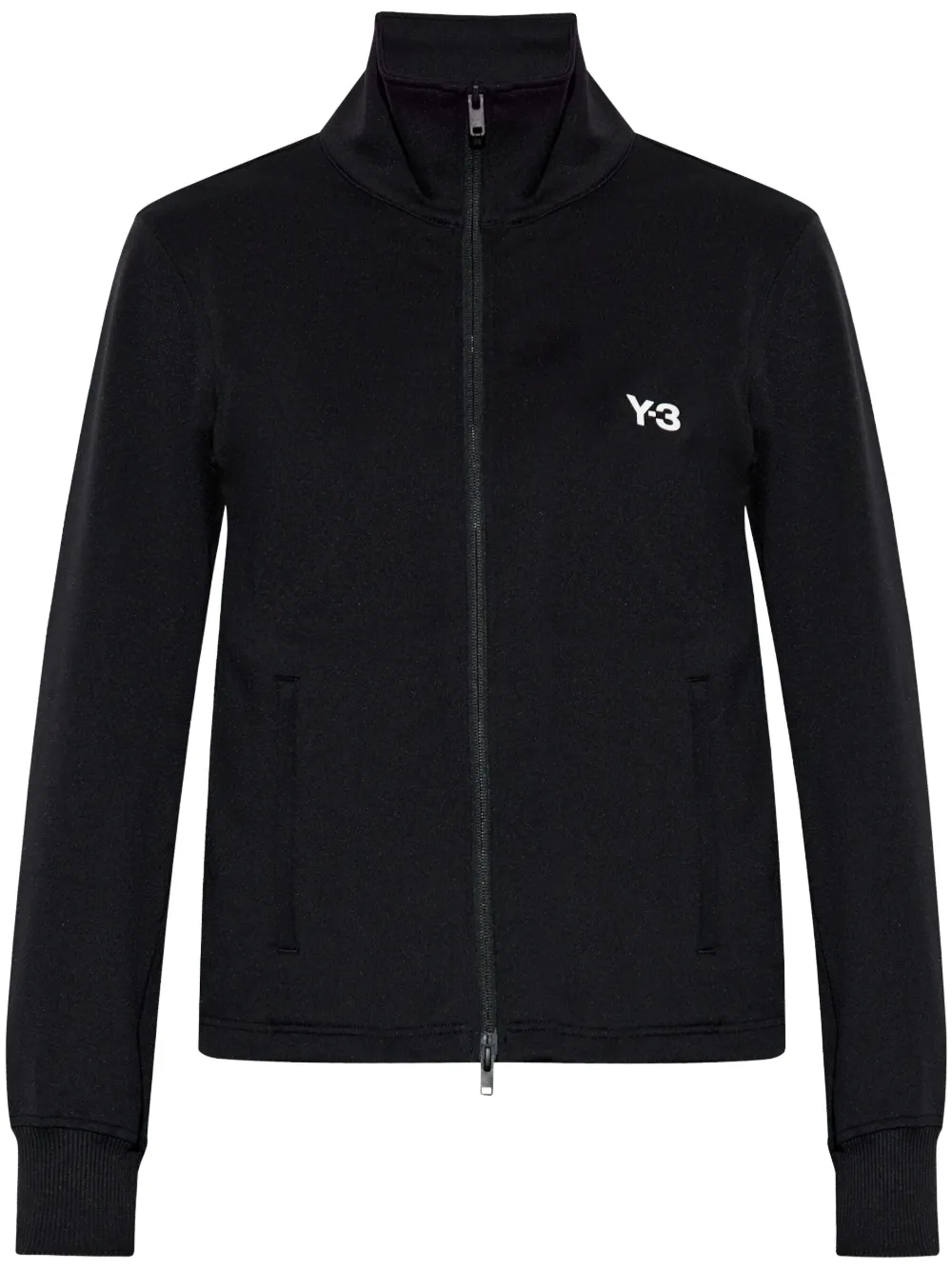 Y 3 Sweatshirt Mit ReiBverschluss Schwarz FARFETCH DE