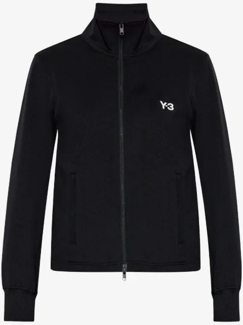 Y-3 sweat à col montant zippé