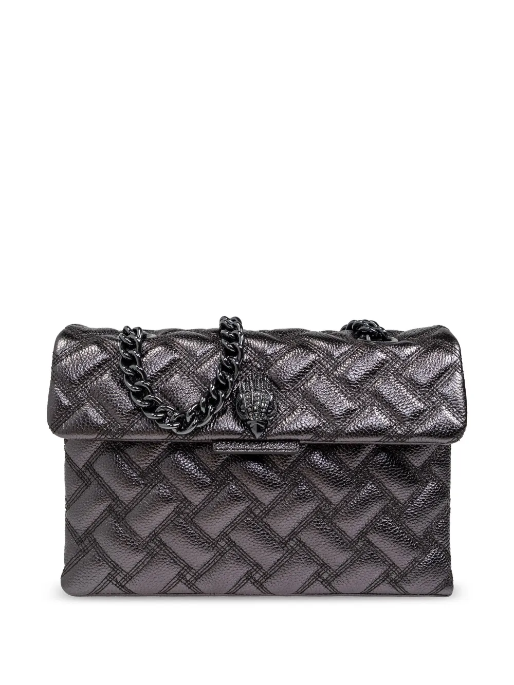 Kurt Geiger London Kensington Drench Shoulder Bag Grey FARFETCH