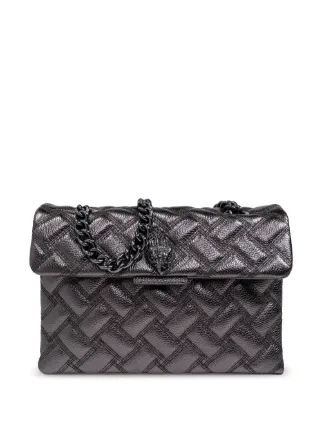 Kurt Geiger London Kensington Drench Shoulder Bag Grey FARFETCH IL
