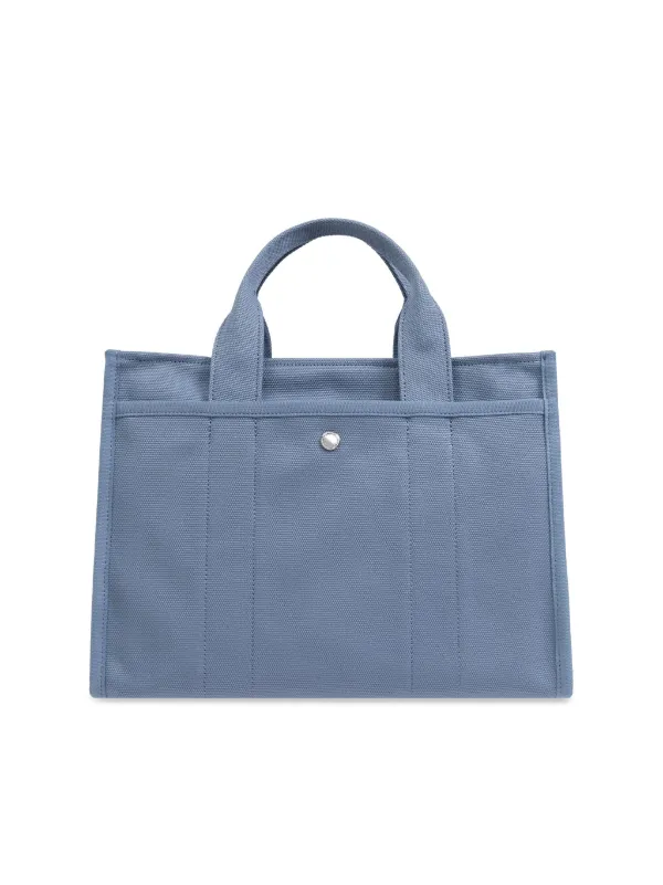 Coach Logo Embroidered Tote Bag | Blue | FARFETCH