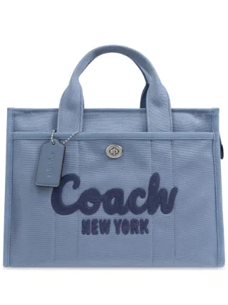 Coach ロゴ ハンドバッグ | ブルー | FARFETCH JP