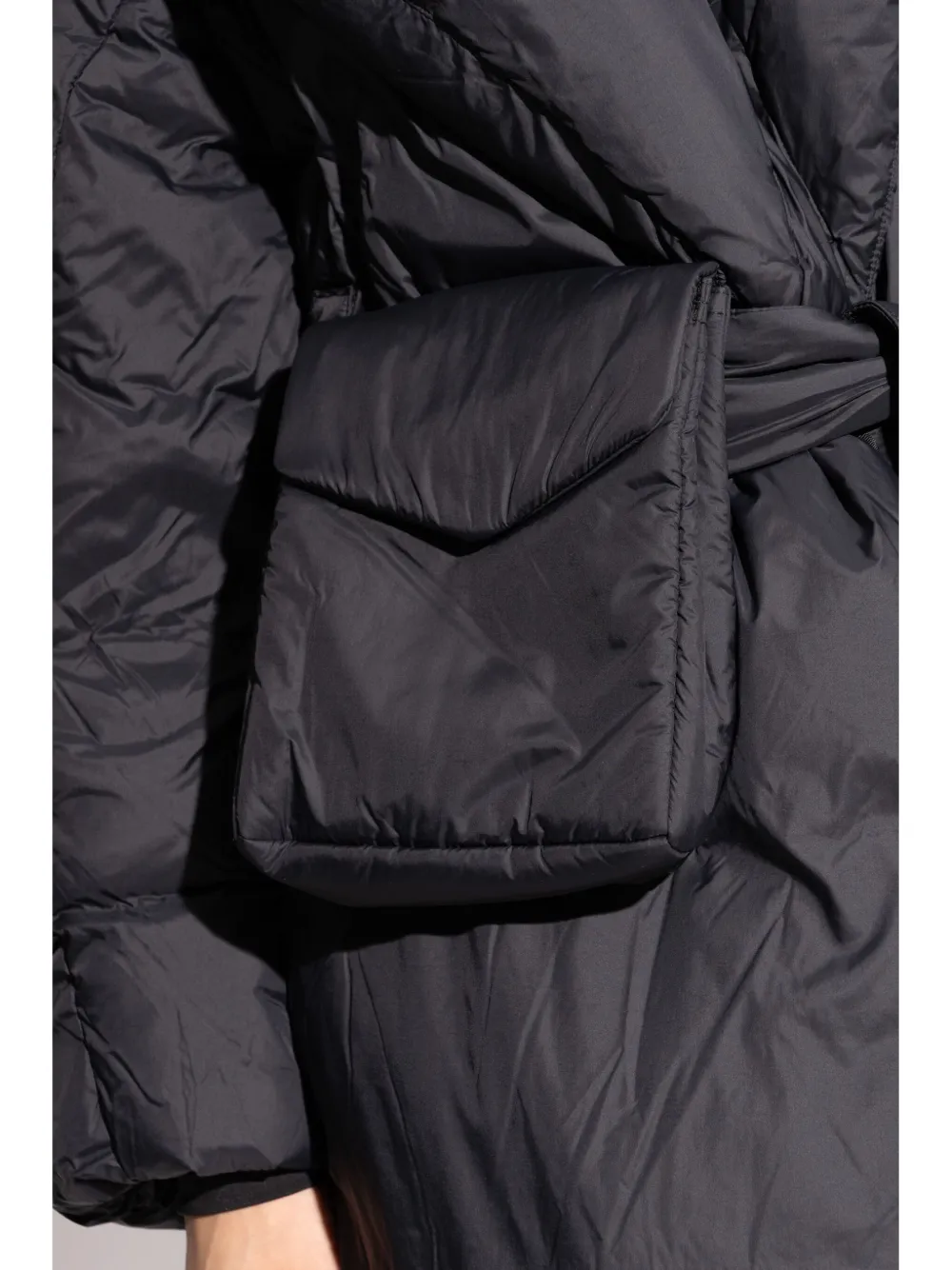Canada Goose Elie Blanket Coat In Black