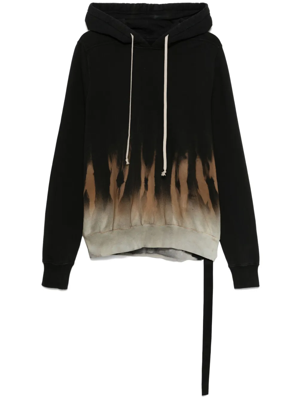 Rick Owens Drkshdw Drkshdw By Rick Owens Oversized Hoodie Black And Terra In 黑色