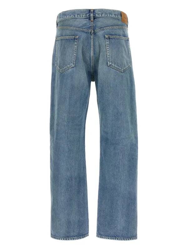 Saint Laurent ダメージ ジーンズ | ブルー | FARFETCH JP