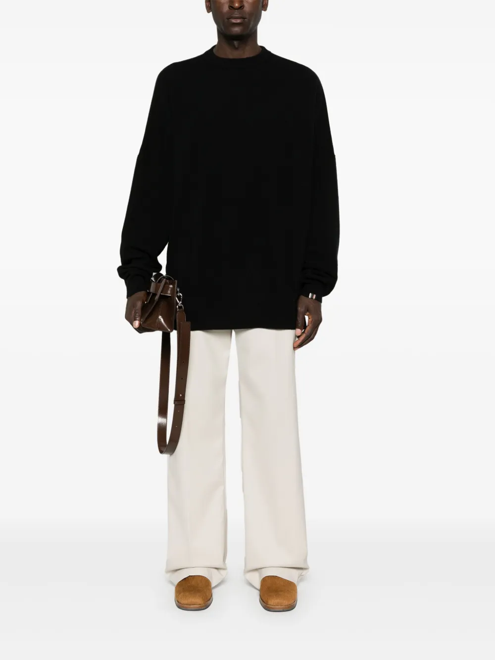 extreme cashmere Nº246 trui - Zwart
