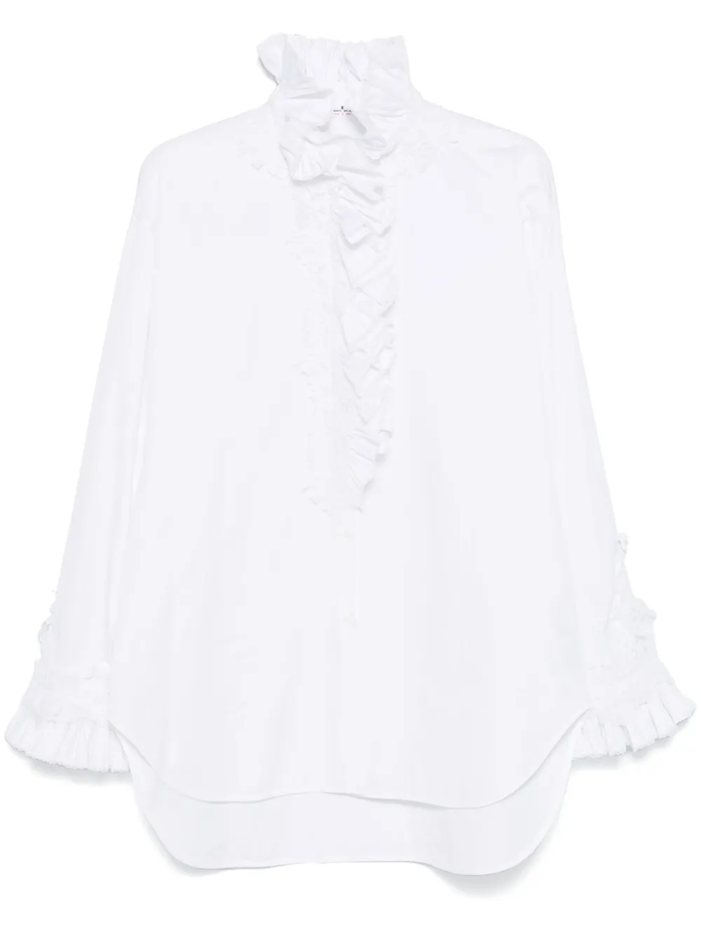 Ermanno Scervino Shirt met kant Wit