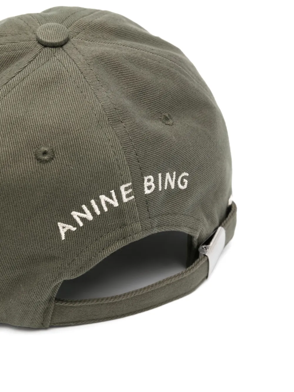 ANINE BING Jeremy baseball cap - Groen