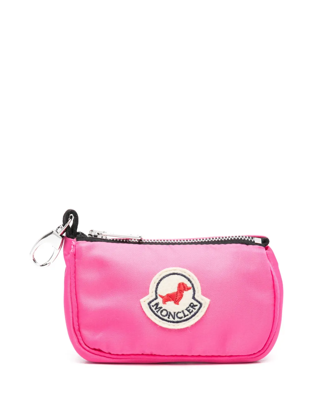 Moncler Genius Logo-patch Dog Bag Holder In Pink