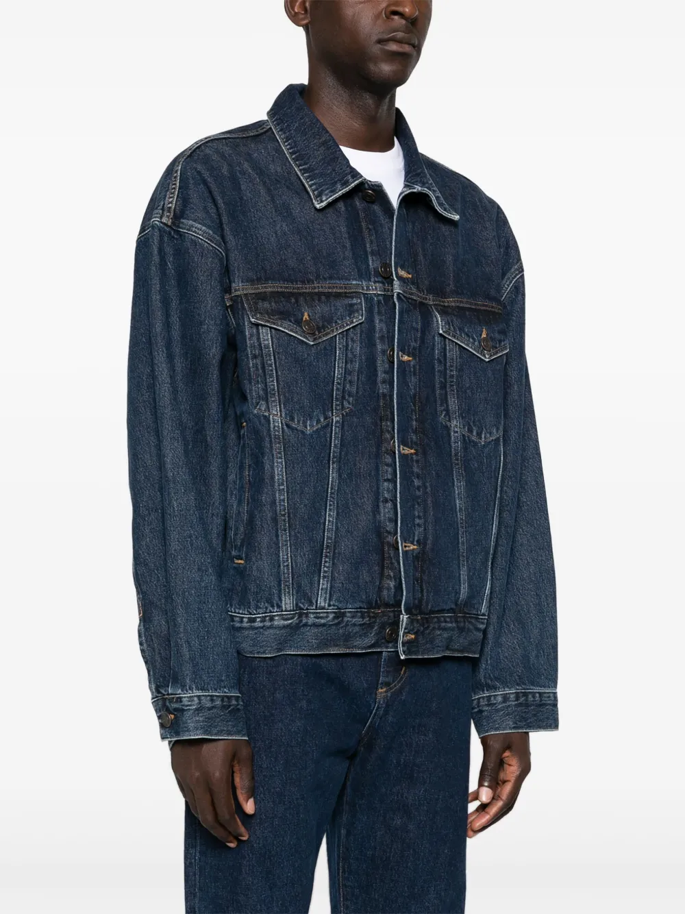 AGOLDE Stefano jack Blauw