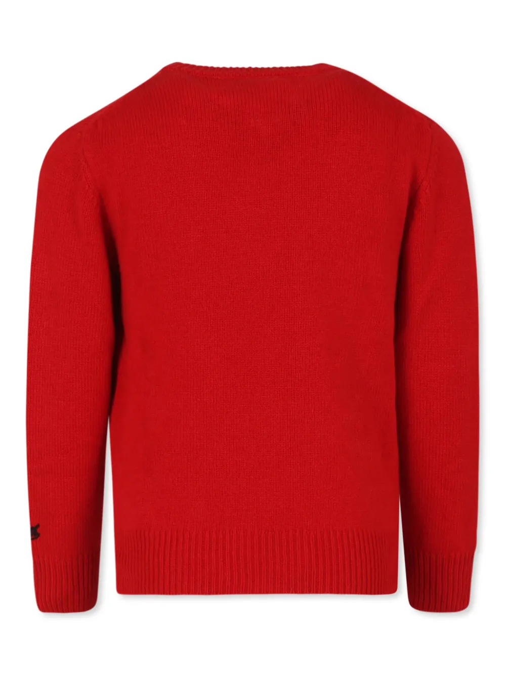 MC2 Saint Barth Kids intarsia-knit jumper - Rood