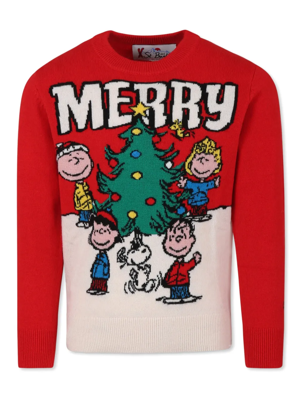 MC2 Saint Barth Kids Peanuts プルオーバー - レッド MC2 Saint Barth Kids Peanuts プルオーバー - レッド