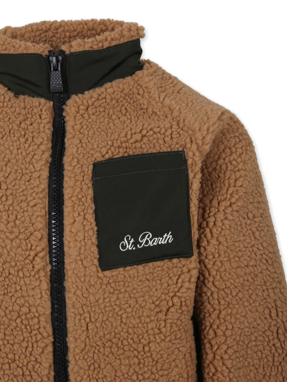 Mc2 Saint Barth Fleece Sweatshirt In Brown