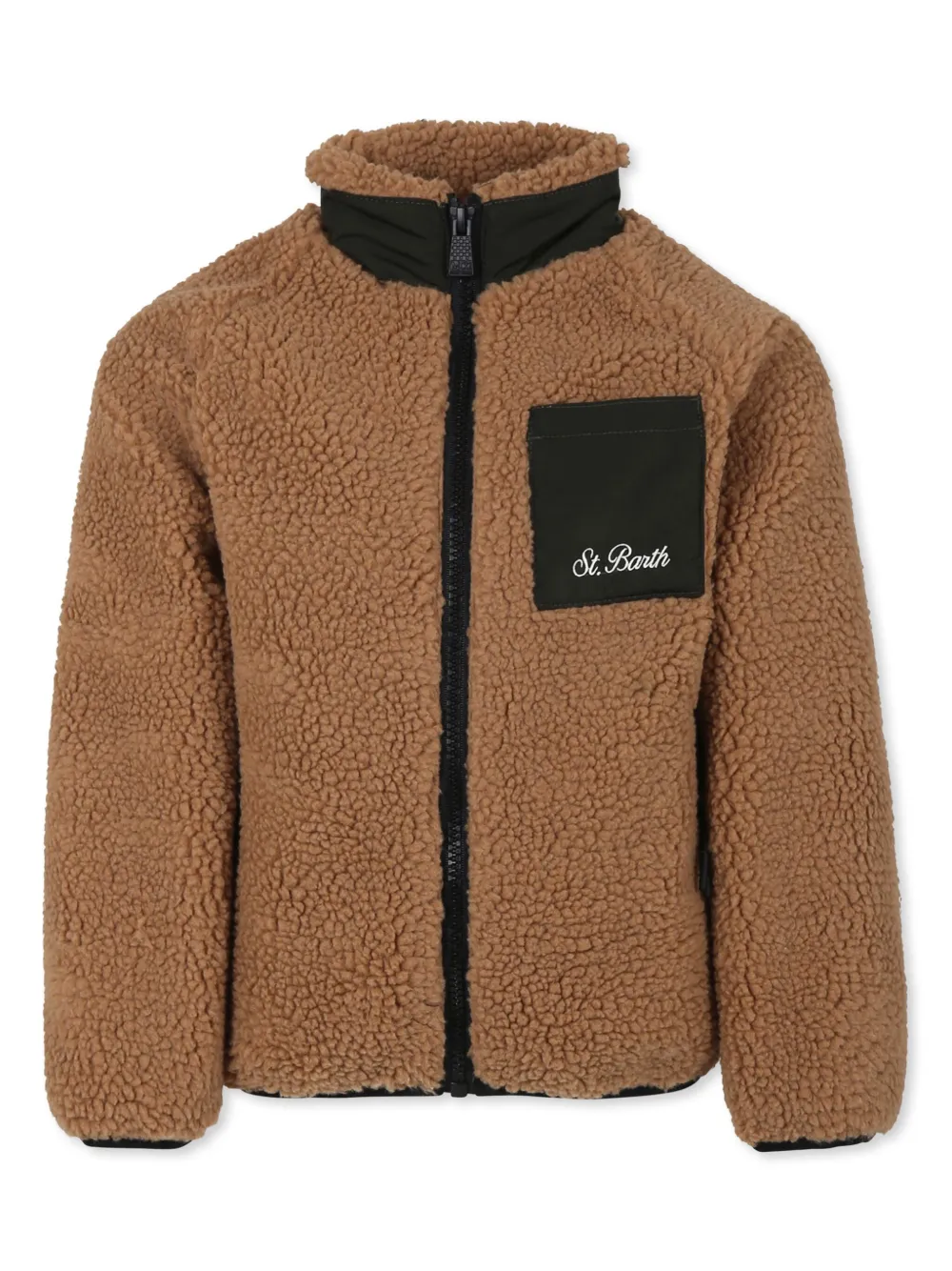 MC2 Saint Barth Kids フリース スウェットシャツ - ブラウン MC2 Saint Barth Kids フリース スウェットシャツ - ブラウン